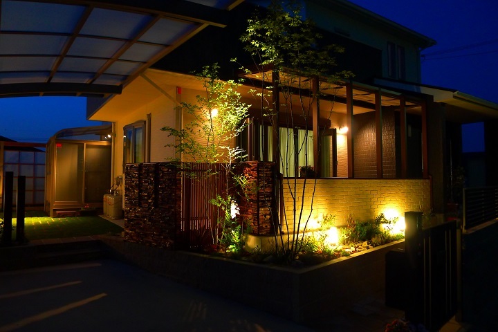 ライトアップ　家　庭　LED　ＬＥＫ－７型 LIXIL タカショー　シンプルLEDグランドライト１型　スコッチキャスト使用　電球職